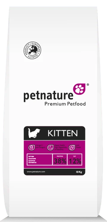 Pet Nature Kitten Dry Food, 10 Kg