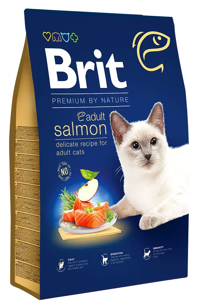 Brit Premium By Nature: Adult Salmon