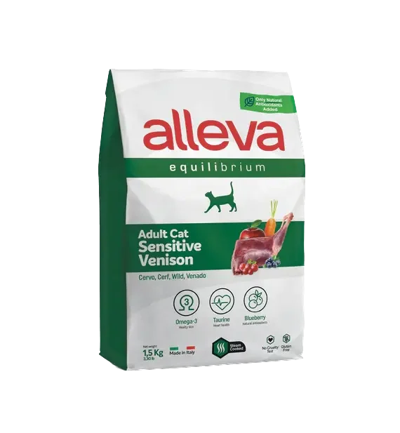 Alleva Equilibrium: Adult Cat Sensitive Venison