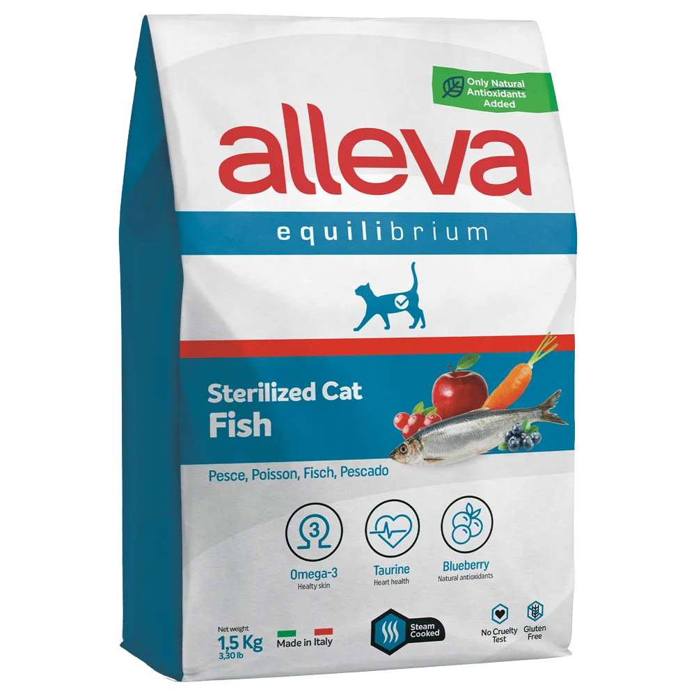 Alleva Equilibrium: Sterilized Cat Fish 1.5kg
