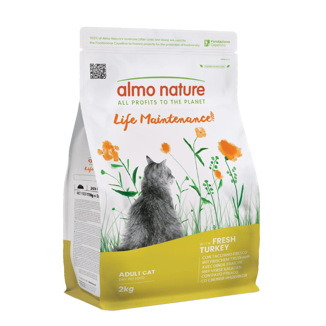 Almo Nature: Life Maintenance - with Fresh Turkey Background Removed