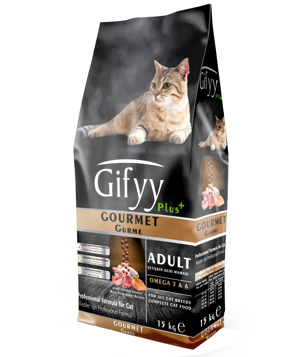 Gifyy Plus: Adult Gourmet 15Kg Front