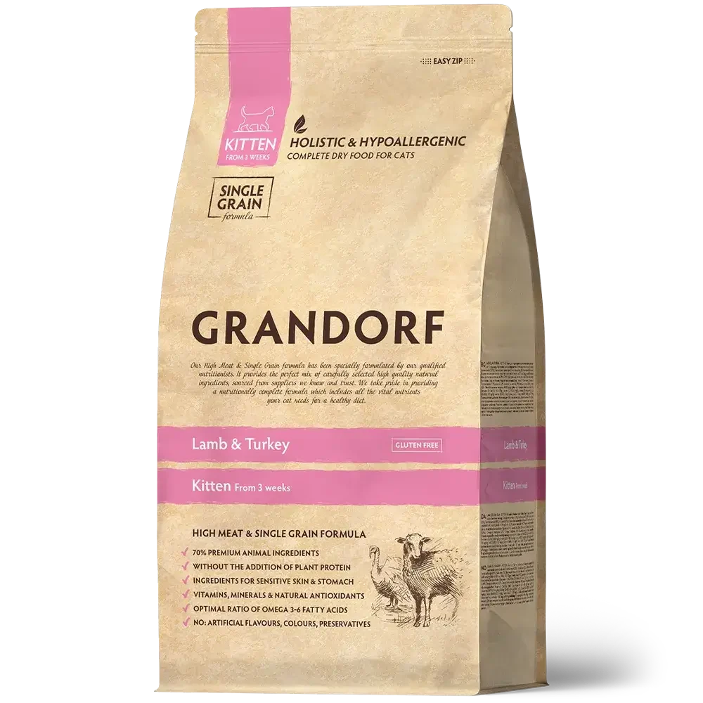 Grandorf: Lamb and Turkey for Kittens