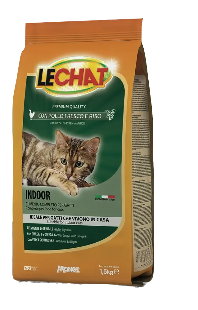 LeChat: Indoor Kibbles with Fresh Chicken and Rice