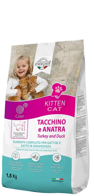 Marpet: Chef Grain Free Kitten - Turkey and Duck