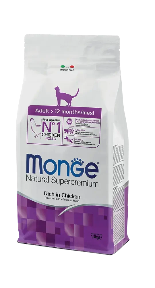 Monge: Natural Superpremium - Adult Rich in Chicken