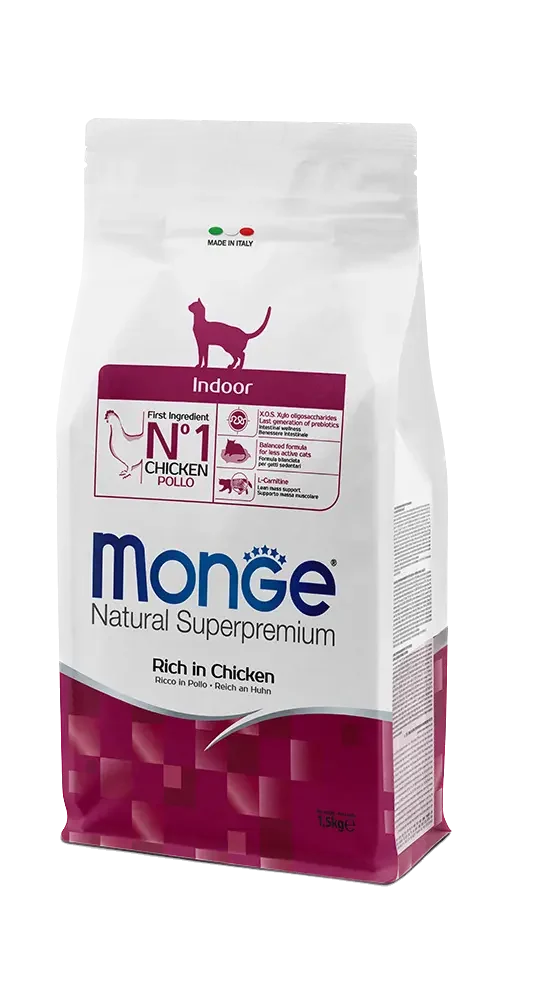 Monge: Natural Superpremium - Indoor Rich in Chicken