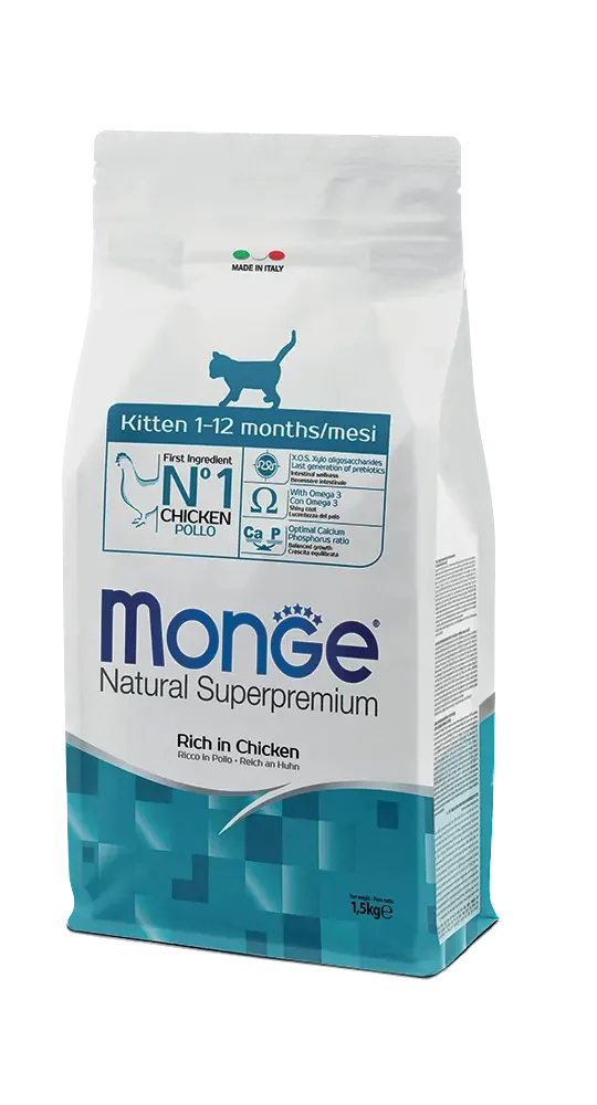 Monge: Natural Superpremium - Kitten Rich in Chicken