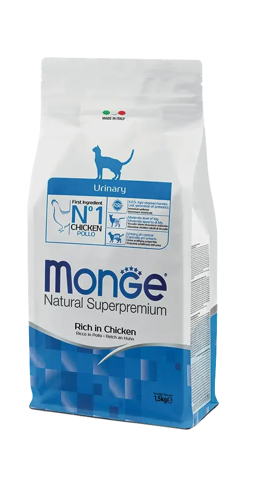 Monge: Natural Superpremium - Urinary Feline Rich in Chicken