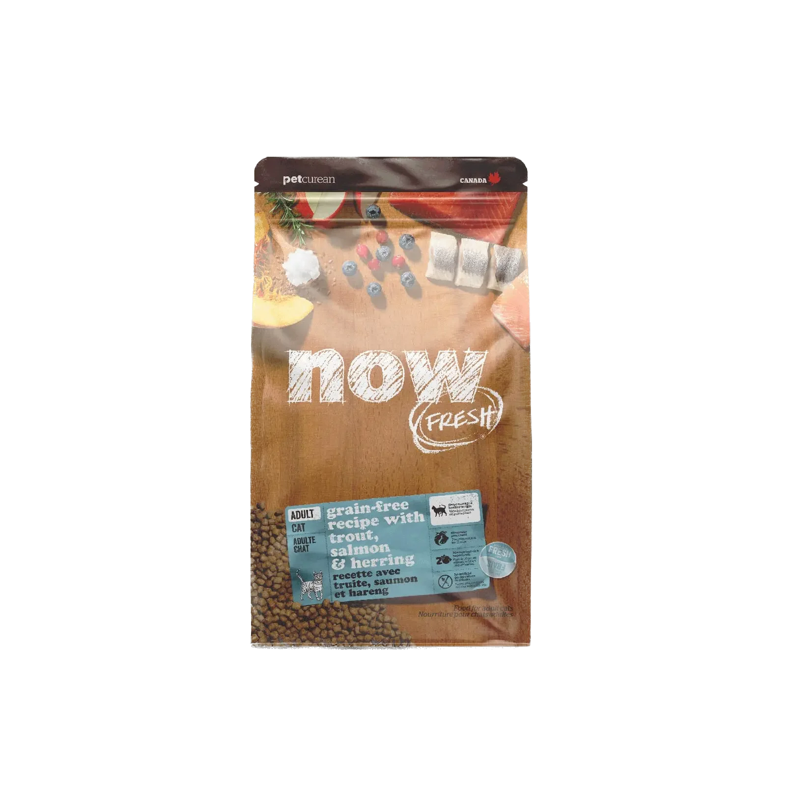 Now Fresh: Trout, Salmon & Herring Grain-Free Recipe For Adult Cats