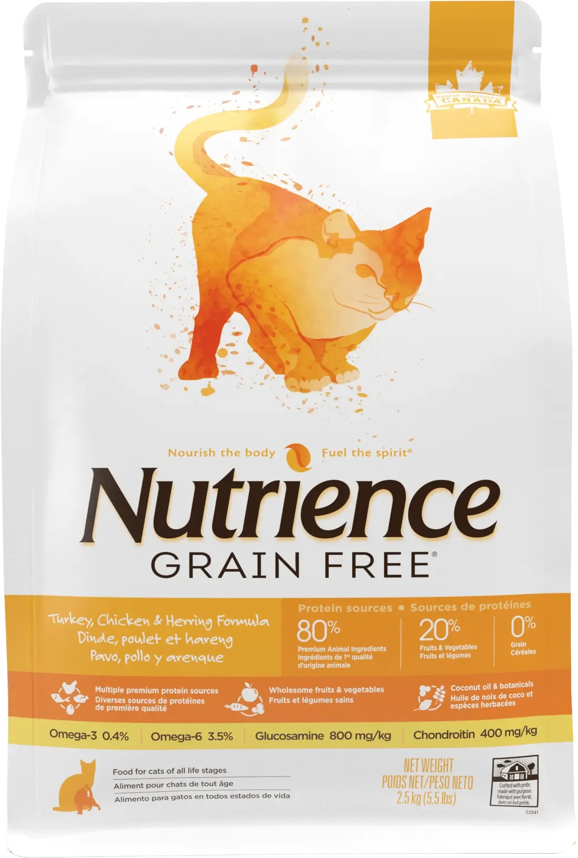 Nutrience Grain Free: Turkey, Chicken & Herring