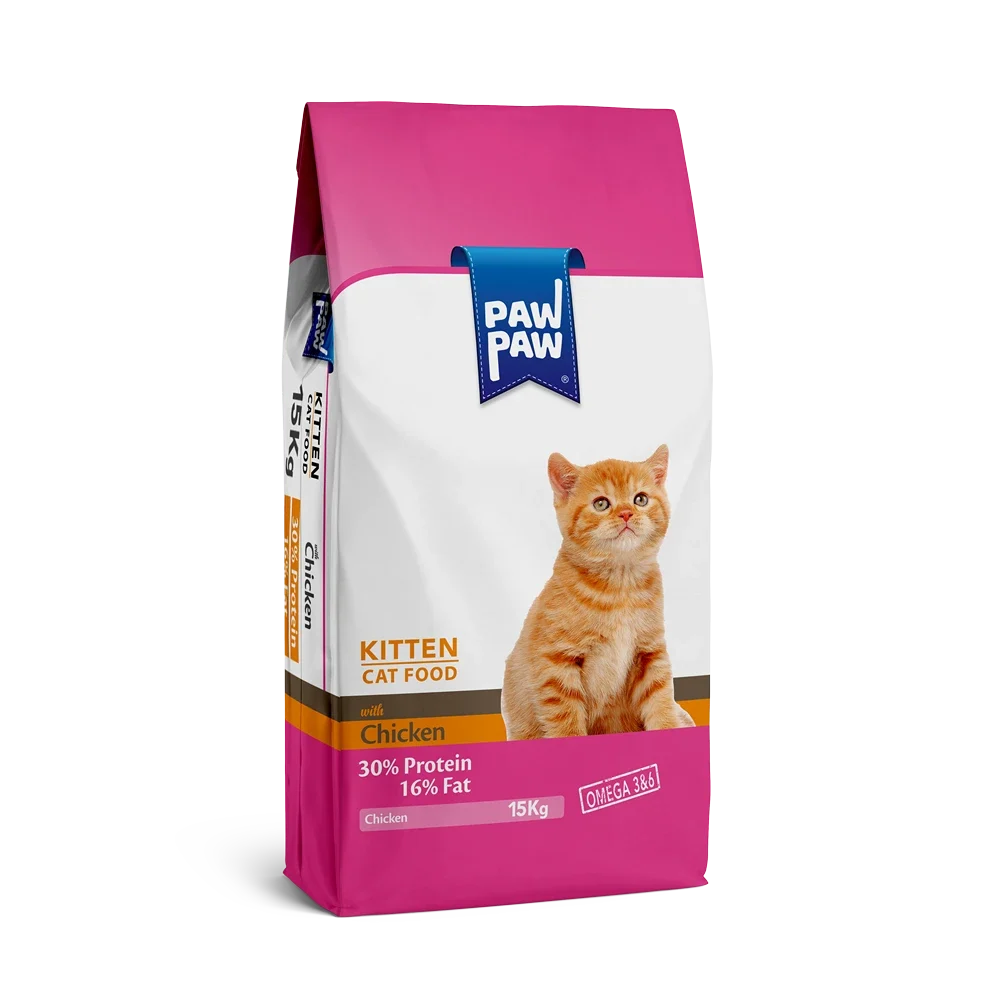 Paw Paw: Kitten Food with Chicken 15kg