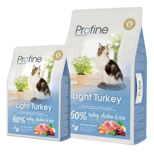 Profine: Light Turkey for Weight Management, Overweight Cats