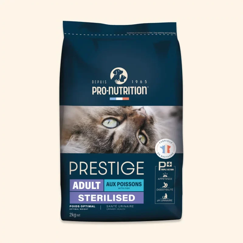 Pro-Nutrition Prestige: Adult Sterilized - Fish Flavor