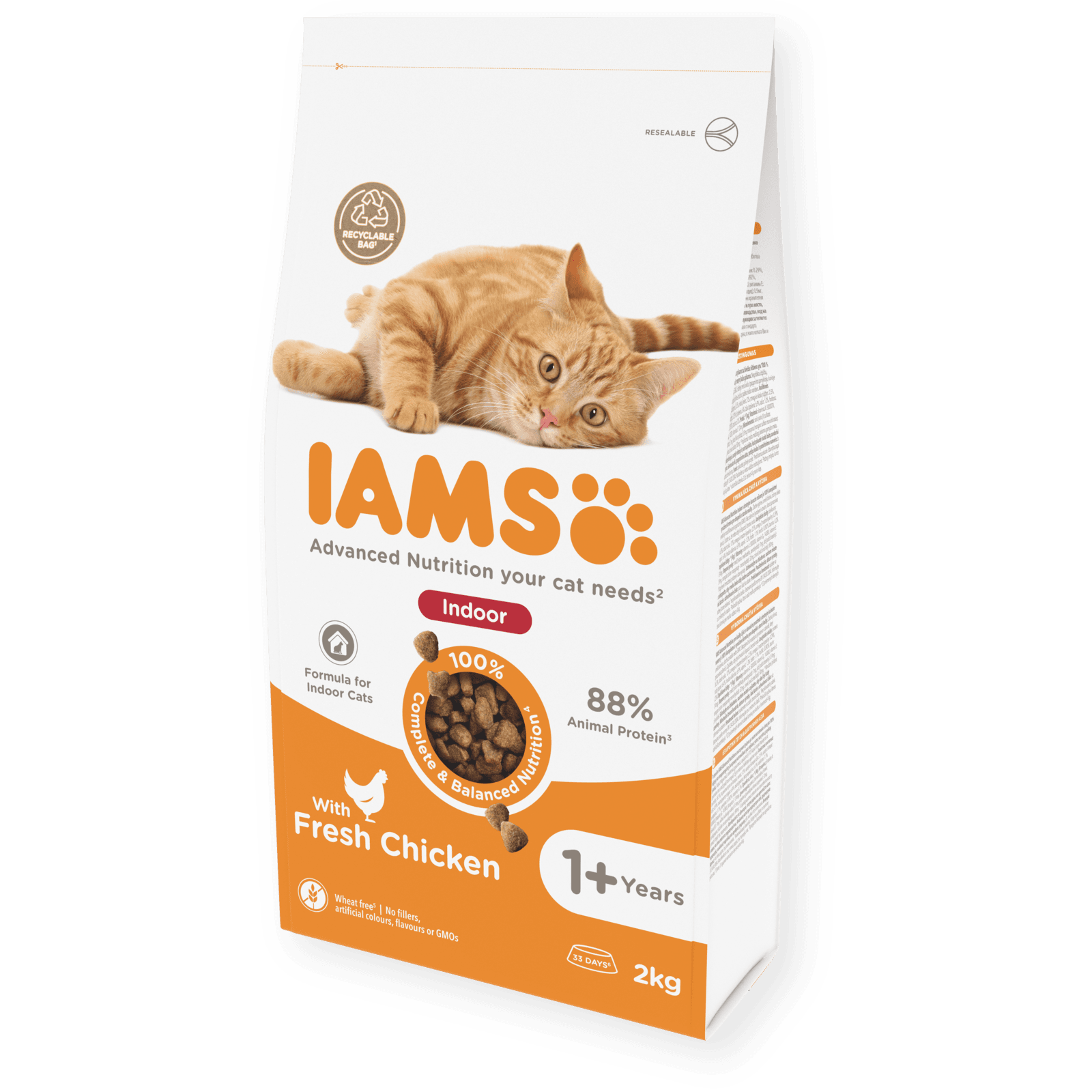 IAMS UK: Dry Food Indoor Adult Fresh Chicken