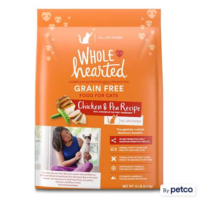 WholeHearted: Grain Free Chicken Formula Dry Cat Food
