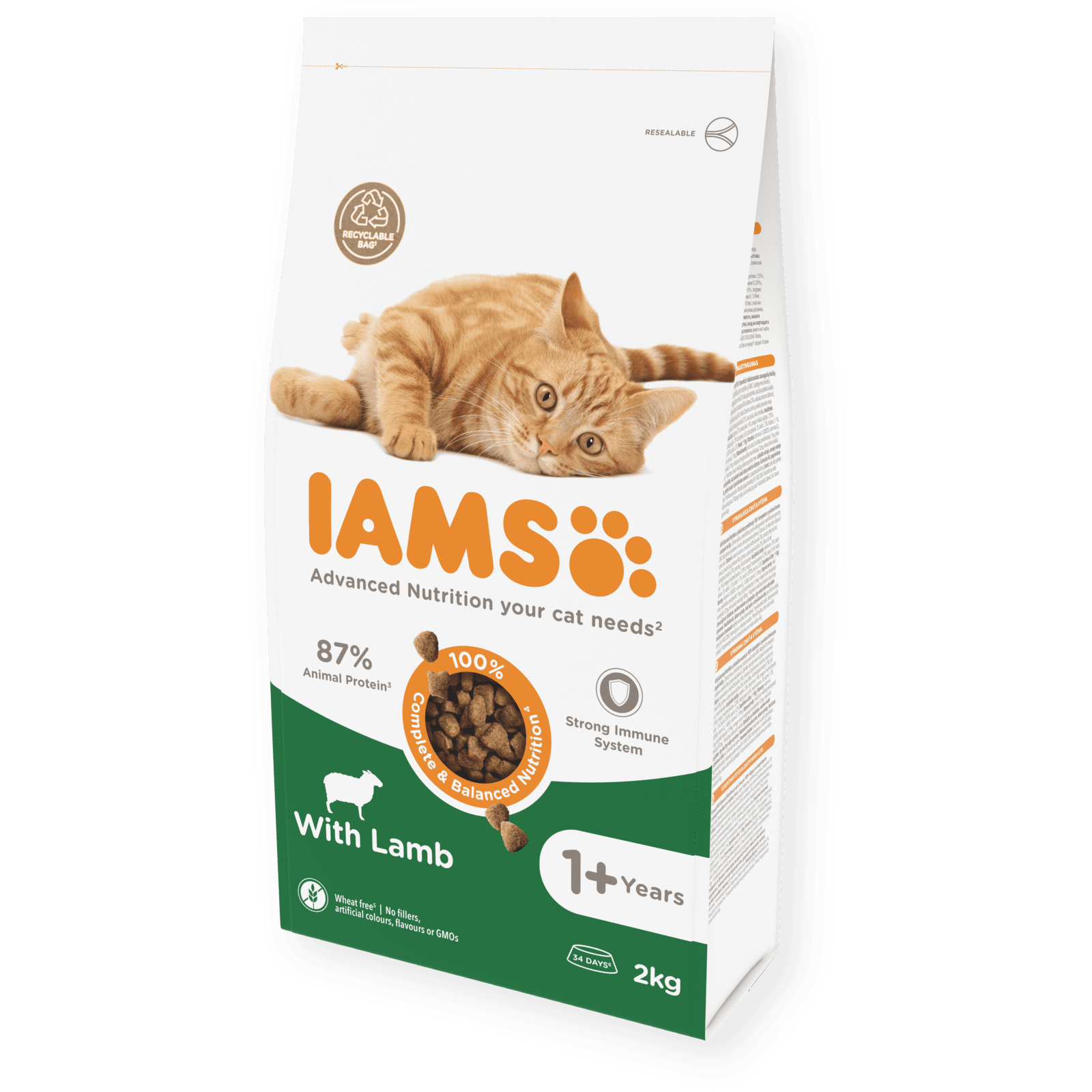 IAMS UK: Dry Food Adult Lamb