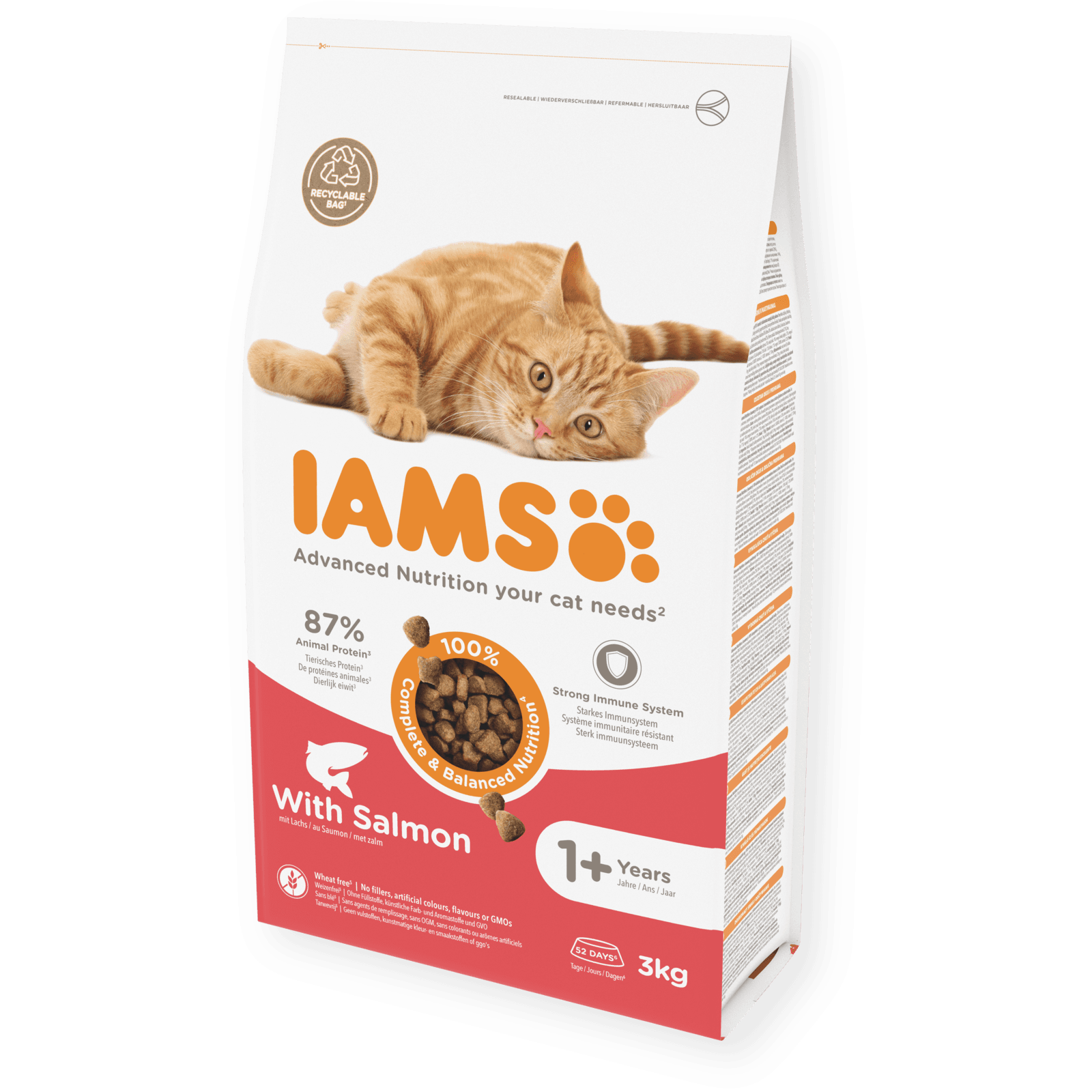IAMS UK: Dry Food Adult Salmon
